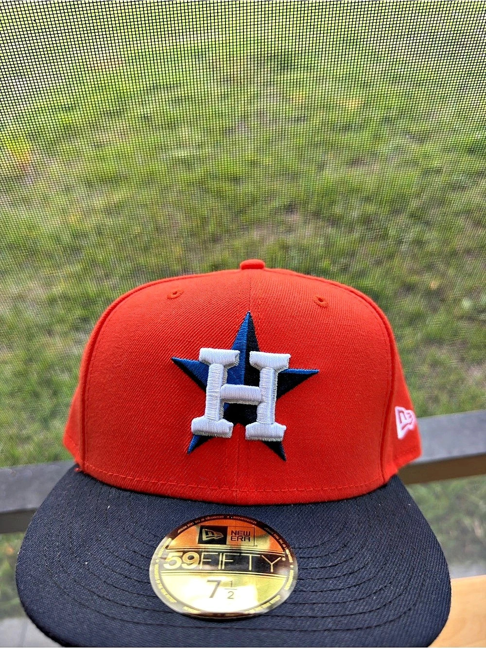 New Era 59FIFTY Fitted MLB Cap Red & Black Size 7 1/2